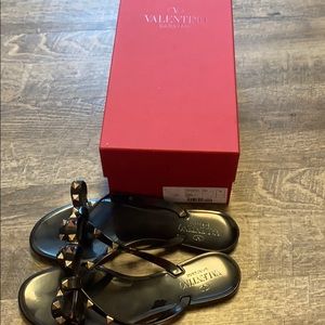 Valentino Garavani rock stud thongs